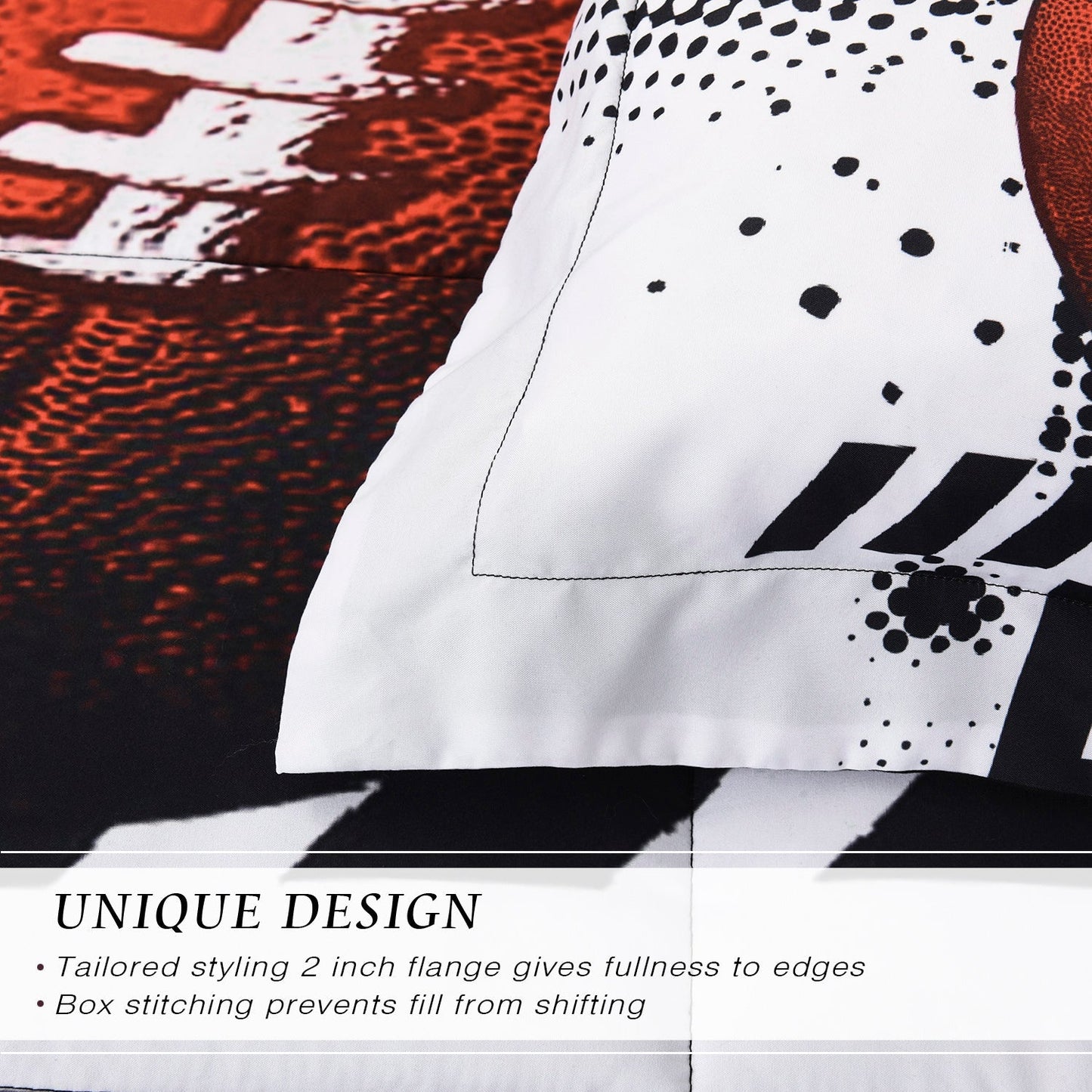 3D Print American Football All Season Comforter Set-S25